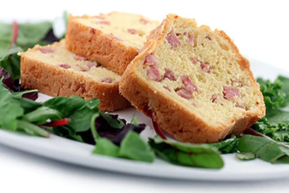 Cake salé au jambon